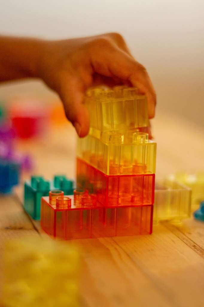 colorful lego